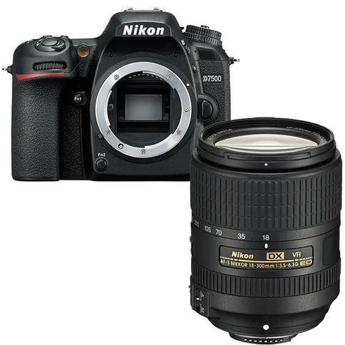 Nikon D7500 + AF-S DX NIKKOR 18-300 mm f/3.5-6.3 G ED VR