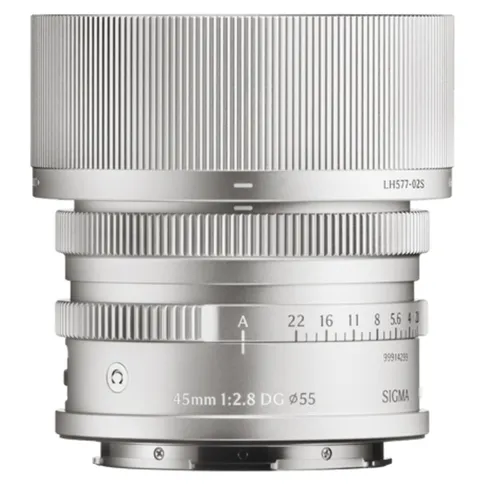 Sigma 45mm f/2.8 DG Contemporary L-Mount – Silver