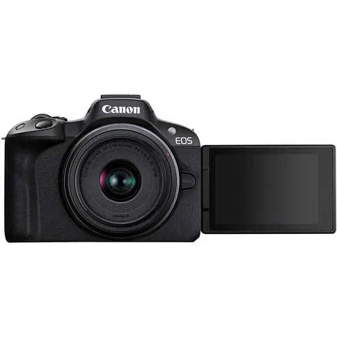 Canon EOS R50 Black + Canon RF-S 18-45mm f/4.5-6.3 IS STM + Canon RF-S 55-210mm F/5-7.1 IS STM - Imagen 3