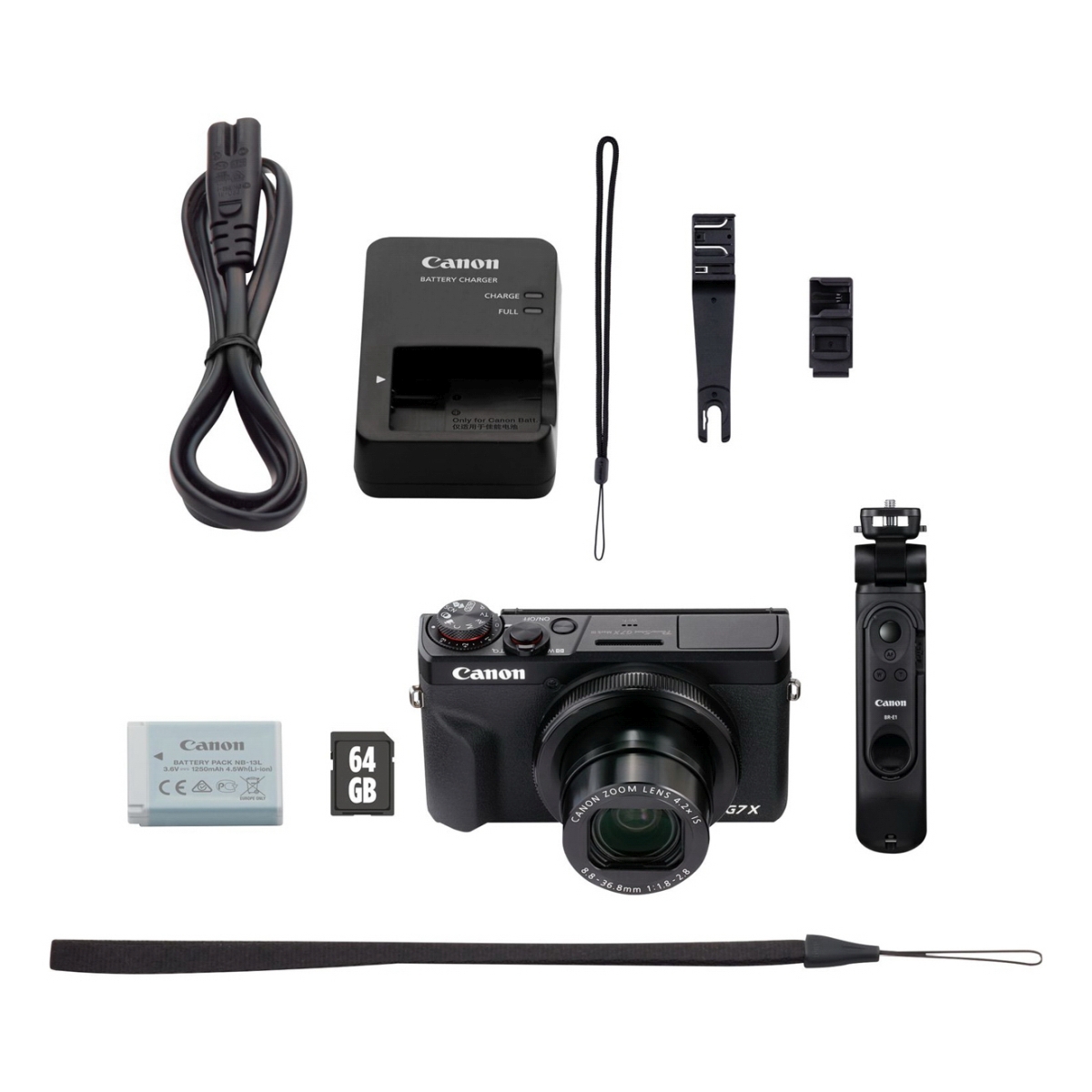 Canon Powershot G7X Mark III Black Vlogger Kit (incl 64 GB SD card) - Imagen 3