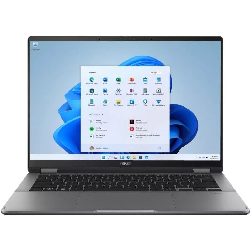 Portátil Convertible Asus VivoBook Flip TP3407SA-SG180W Intel Core Ultra 7-258V/ 32GB/ 1TB SSD/ 14′ Táctil/ Win11