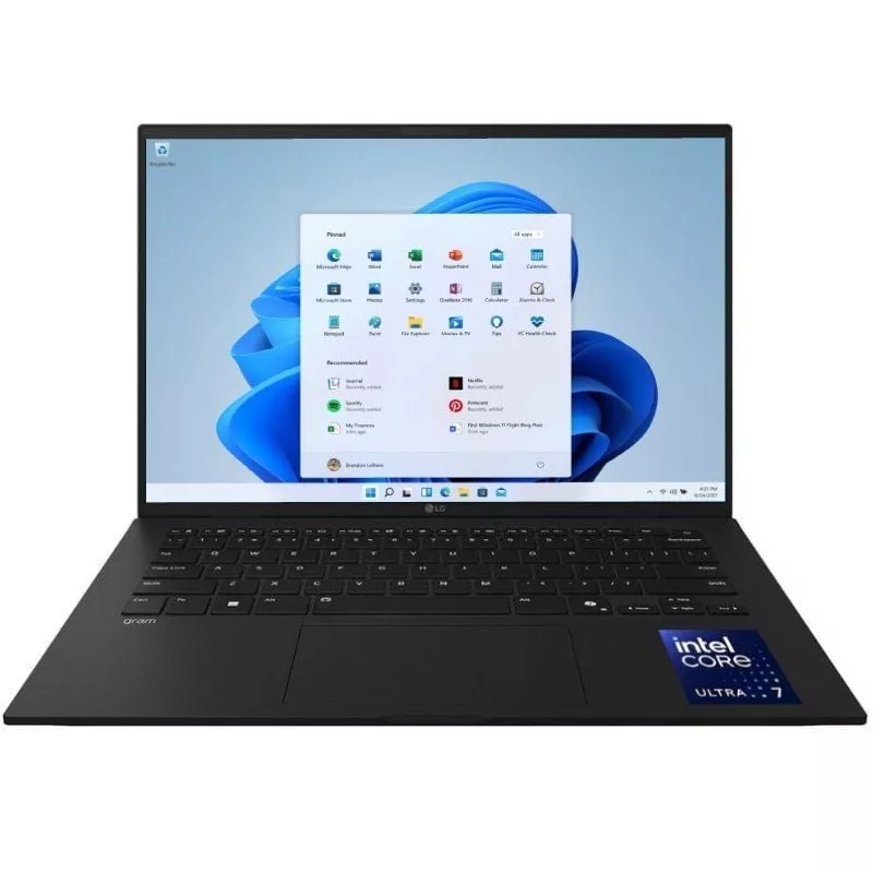 Portátil LG Gram 14Z90T-G.AD8BB Intel Core Ultra 7-255H/ 32GB/ 2TB SSD/ 14’/ Win11