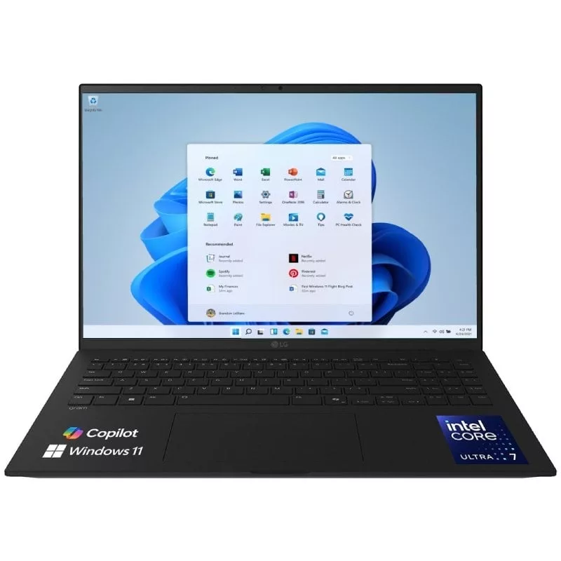 Portátil LG Gram 16Z90TL-G.AU88BN Intel Core Ultra 7-258V/ 32GB/ 1TB SSD/ 16’/ Win11