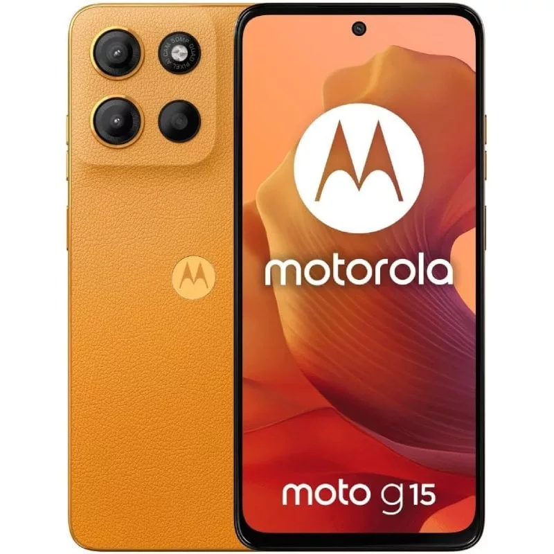Smartphone Motorola Moto G15 8GB/ 128GB/ 6.72’/ Naranja