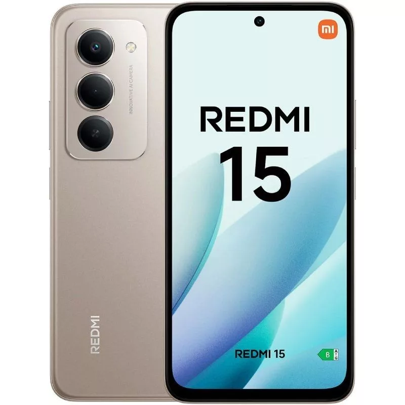 Smartphone Xiaomi Redmi 15 6GB/ 128GB/ 6.9’/ Gris