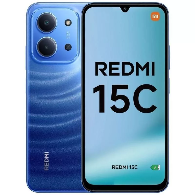 Smartphone Xiaomi Redmi 15C 4GB/ 128GB/ 6.9’/ Azul
